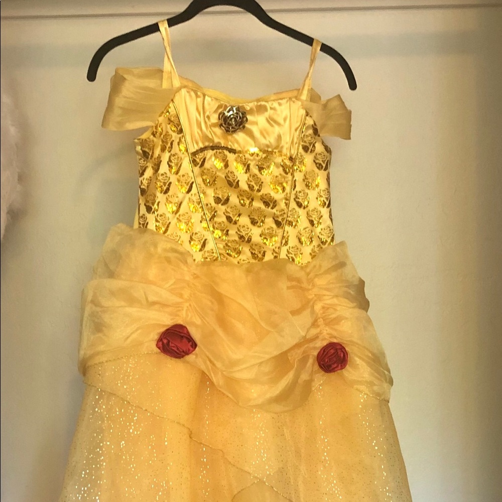 Disney Bibbity Boutique Belle Dress Size 9/10